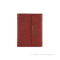 Business loose-leaf Notebook Diary Genuine Leather Notebook Cover A6 Journals replaceable cover with card holder
